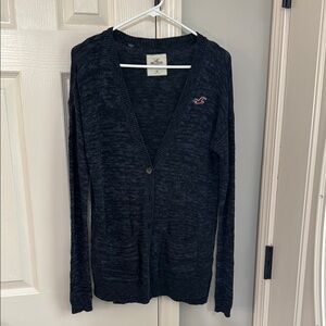 Hollister Women's Black Cardigan Sweater